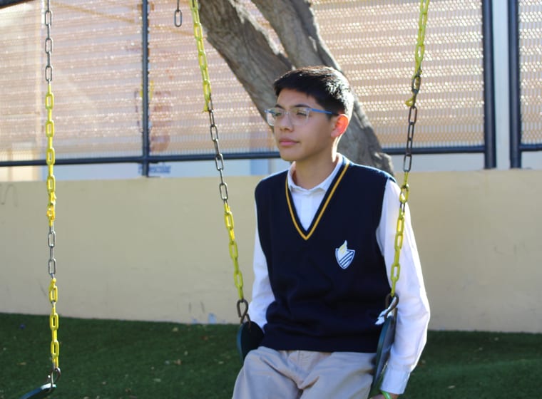 Alumnos de secundaria en actividades