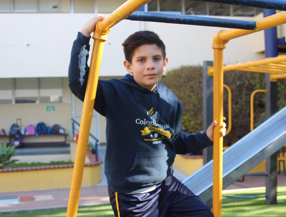 Alumnos de primaria en actividades